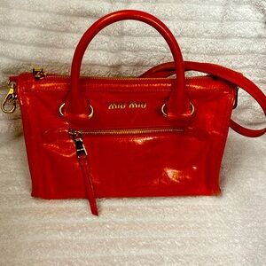 Miu miu summer bag great color new great hardware ne